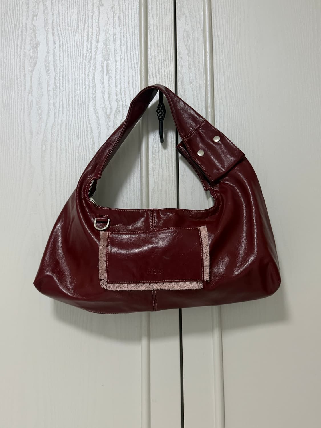 히에타 티나 체리레드 숄더백 상품이미지2