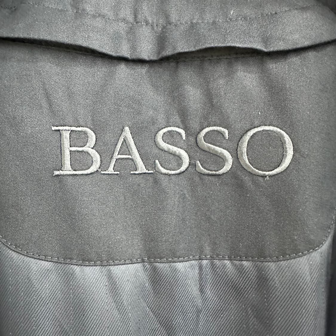 105 바쏘옴므 남자 루즈핏 트렌치코트 (내피포함) 상품이미지4