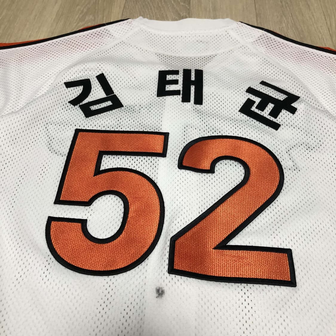 (85) 한화이글스 2012 올드 김태균 마킹 홈 져지 한화 유니폼 져지 상품이미지7