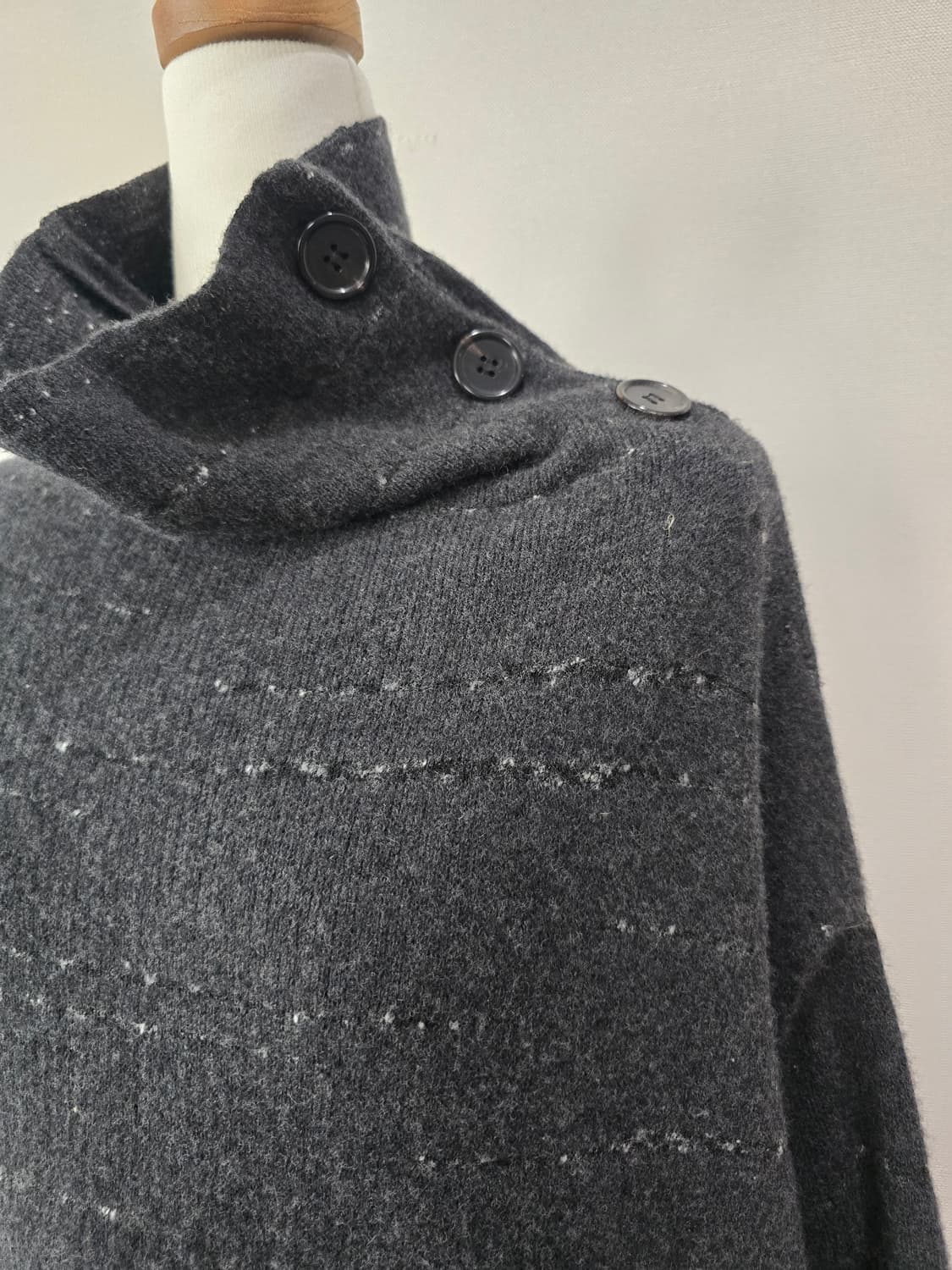 타임 도톰 부드러운 울100% 아방소매 원피스 상품이미지4