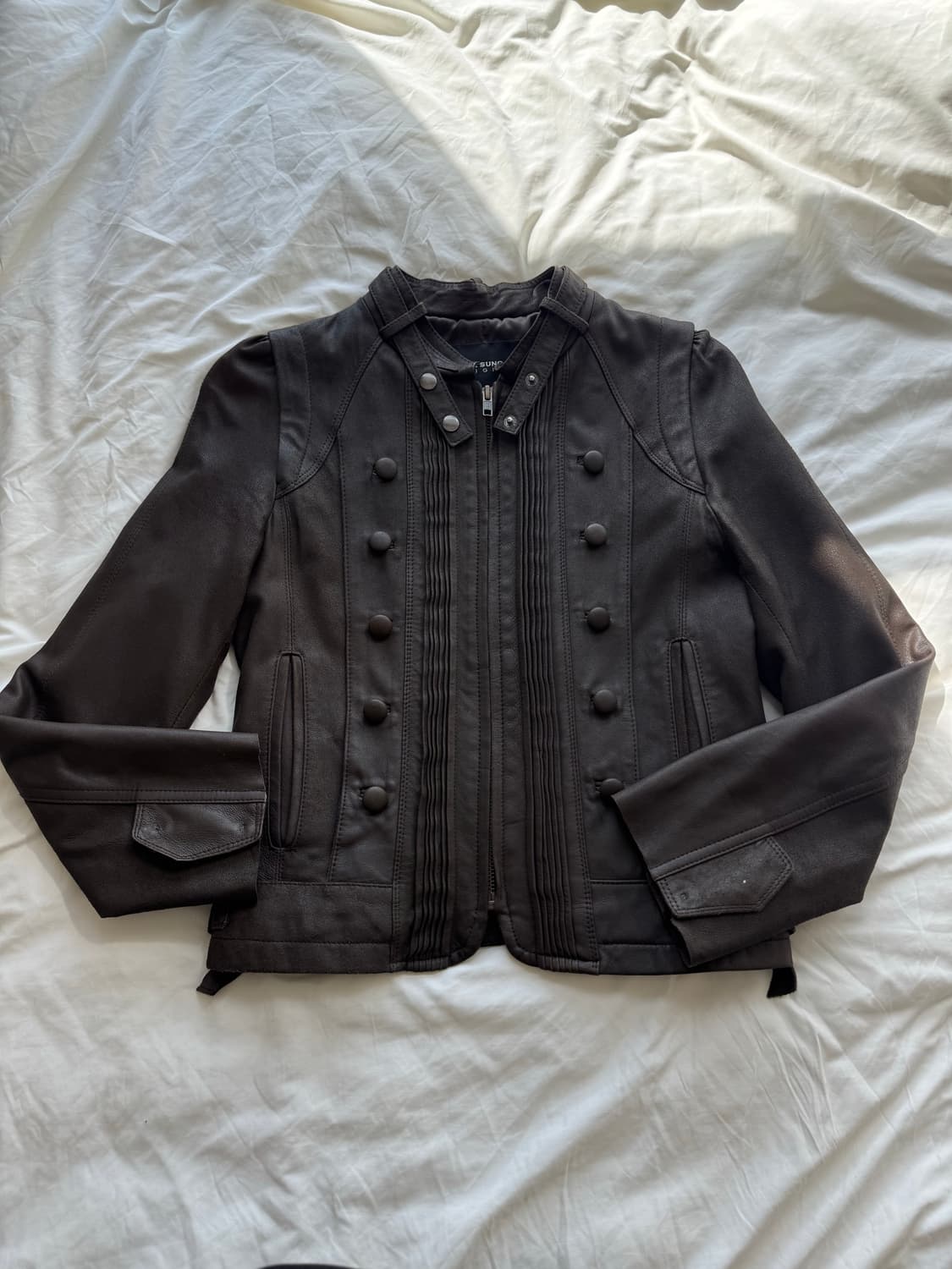 빈티지 나폴레옹 가죽자켓 상품이미지1