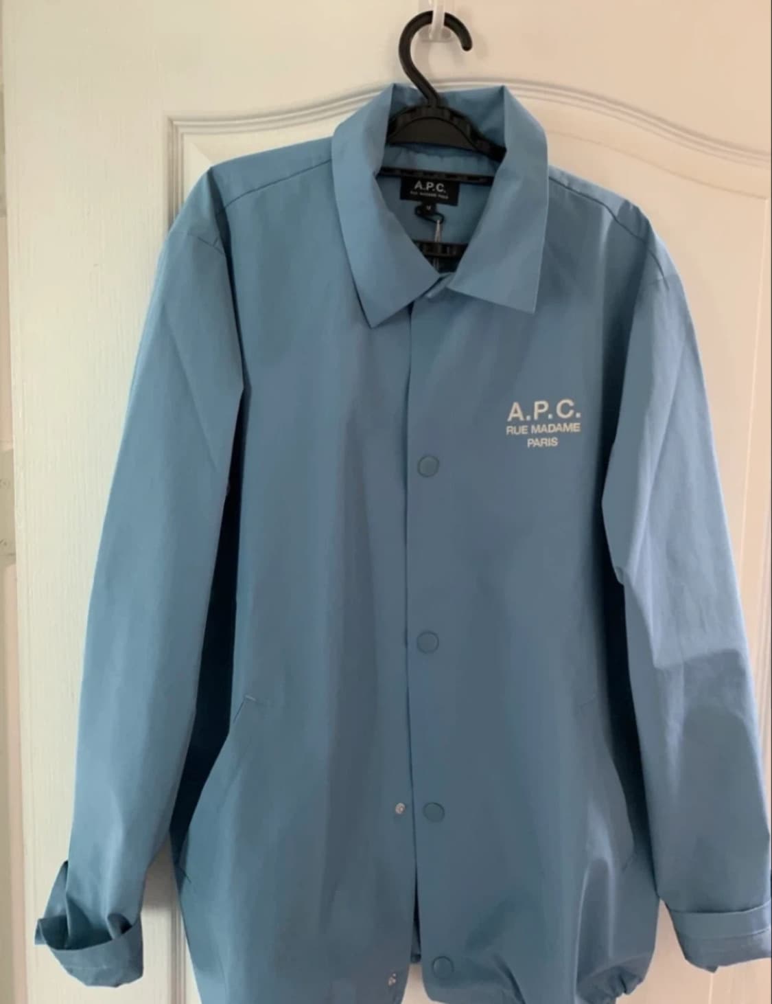 A.P.C. 코치 자켓 하늘색 상품이미지1