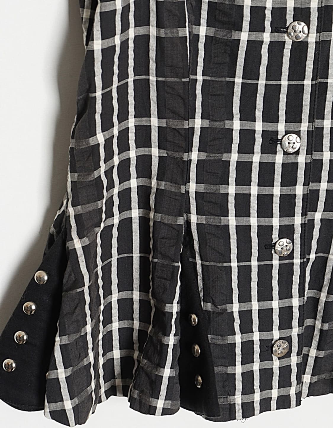 VOICE INTERNATIONAL Seersucker Blouse 상품이미지5