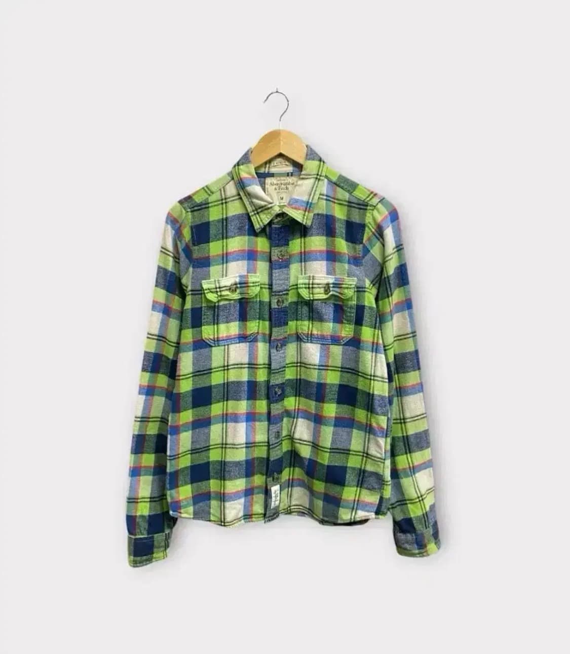 아베크롬비 체크 셔츠 M 상품이미지1