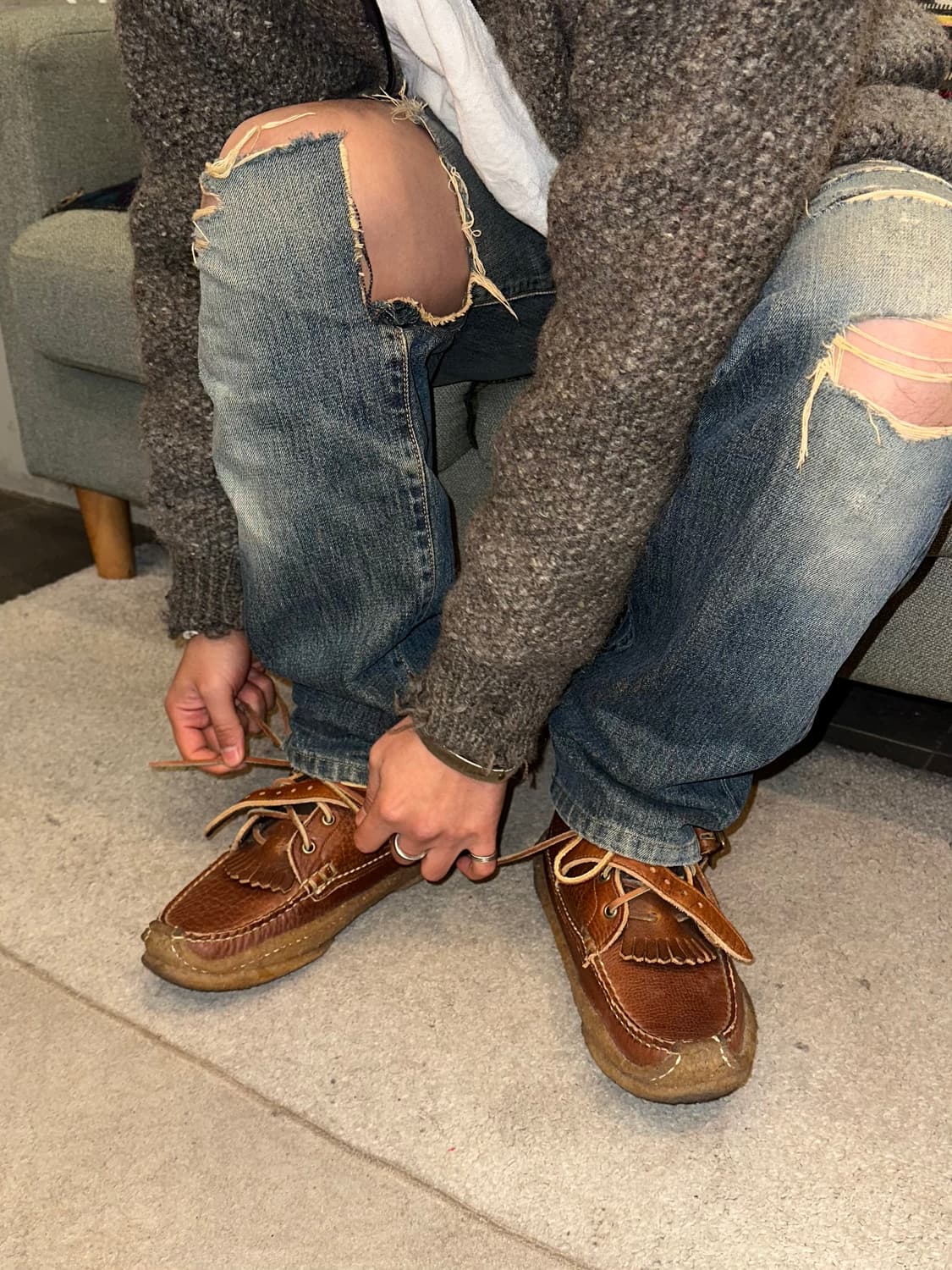 Yuketen moccasin hunt boots 상품이미지1