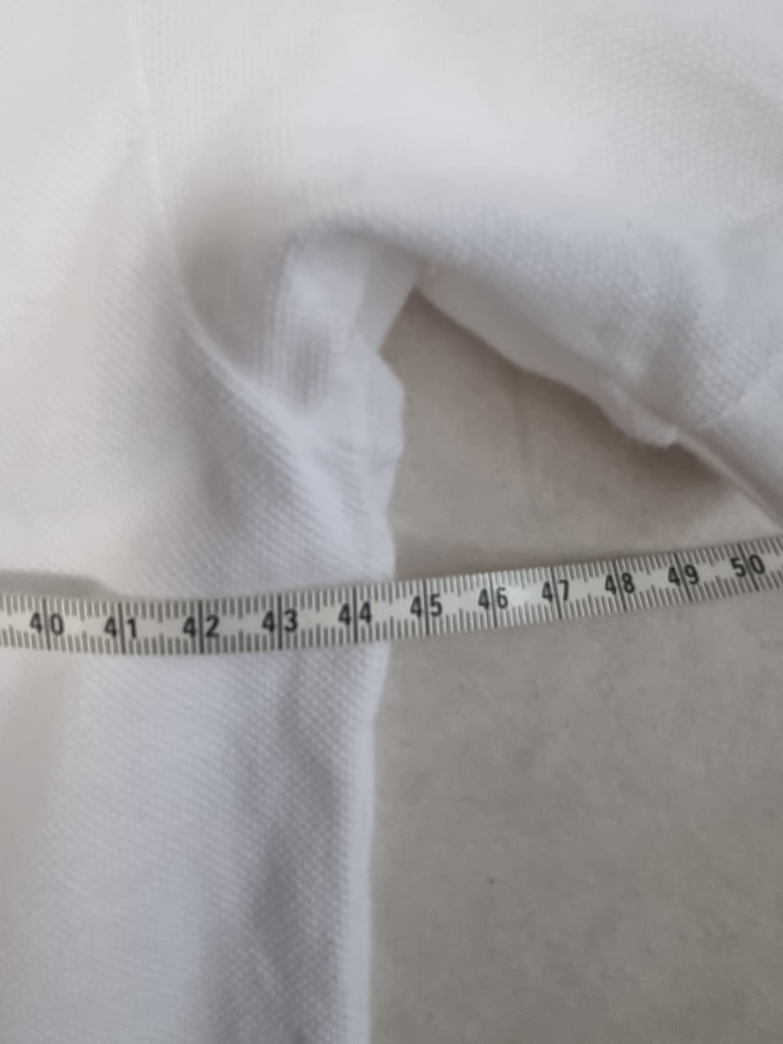 폴로 랄프로렌 화이트 반팔 카라티 S 상품이미지7