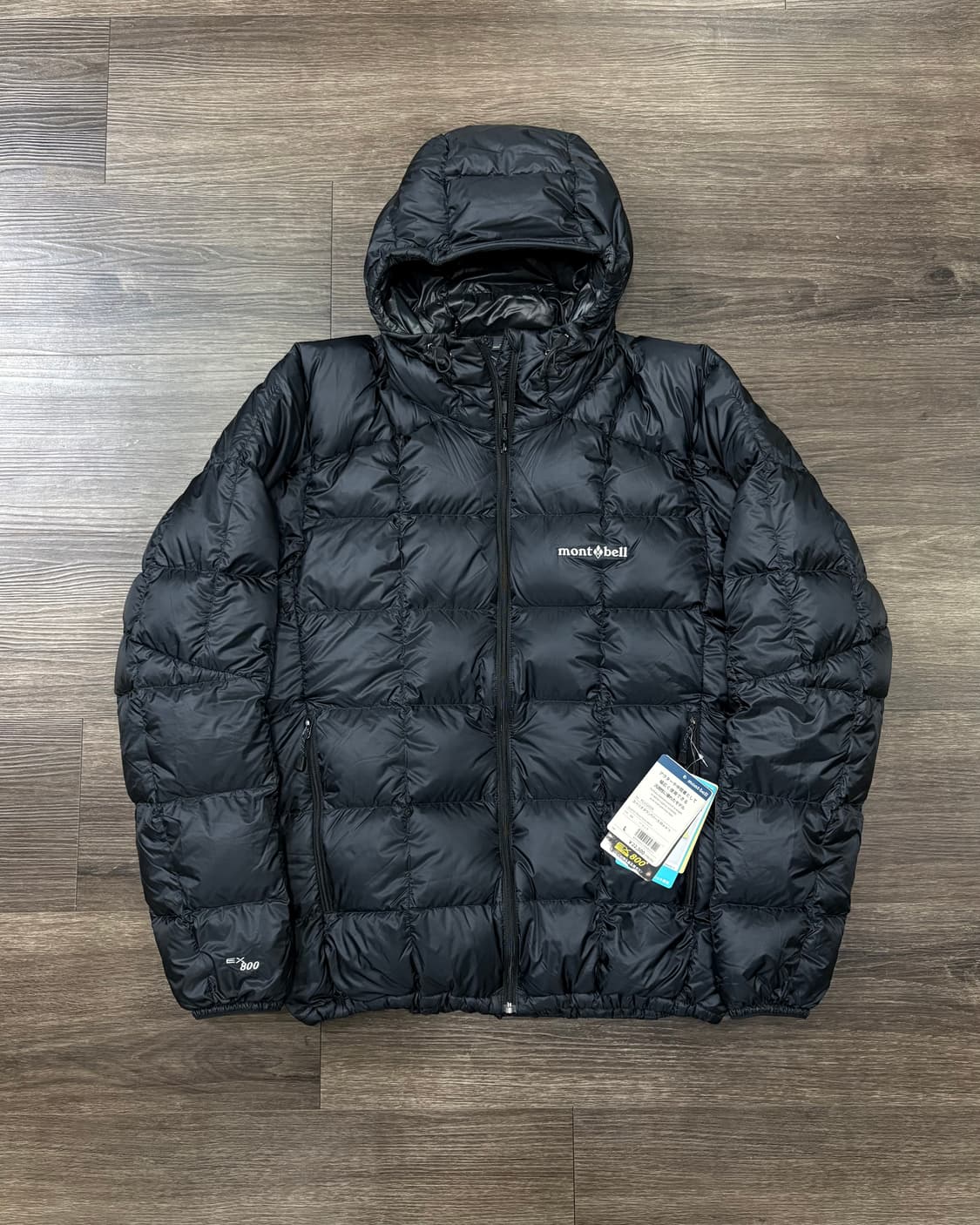 몽벨 슈페리어 다운 파카 블랙 (L size) 상품이미지1