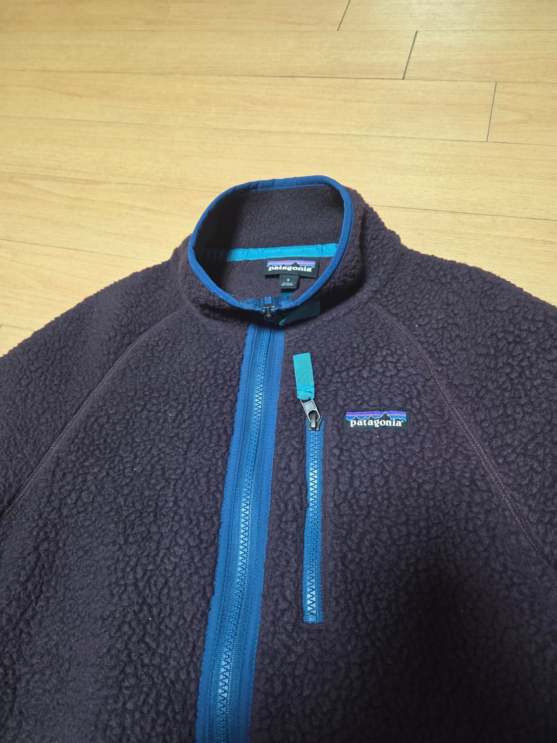파타고니아 플리스 자켓 퍼플/블루  상품이미지2