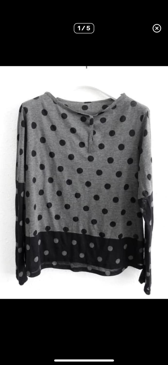 도트블라우스 상품이미지1