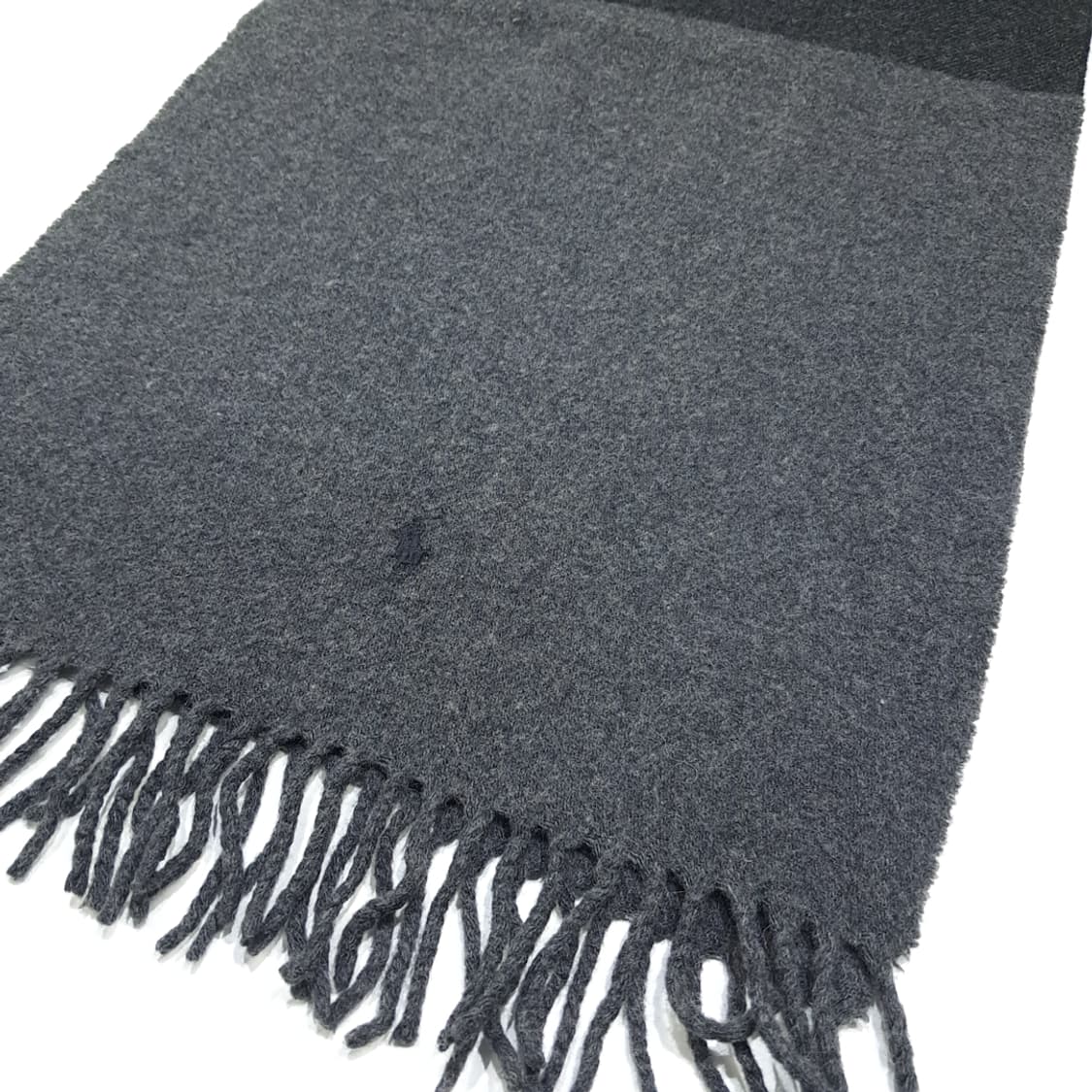 MX607 폴로 00s 이태리판 울 스트라이프 차콜그레이 머플러목도리 상품이미지6