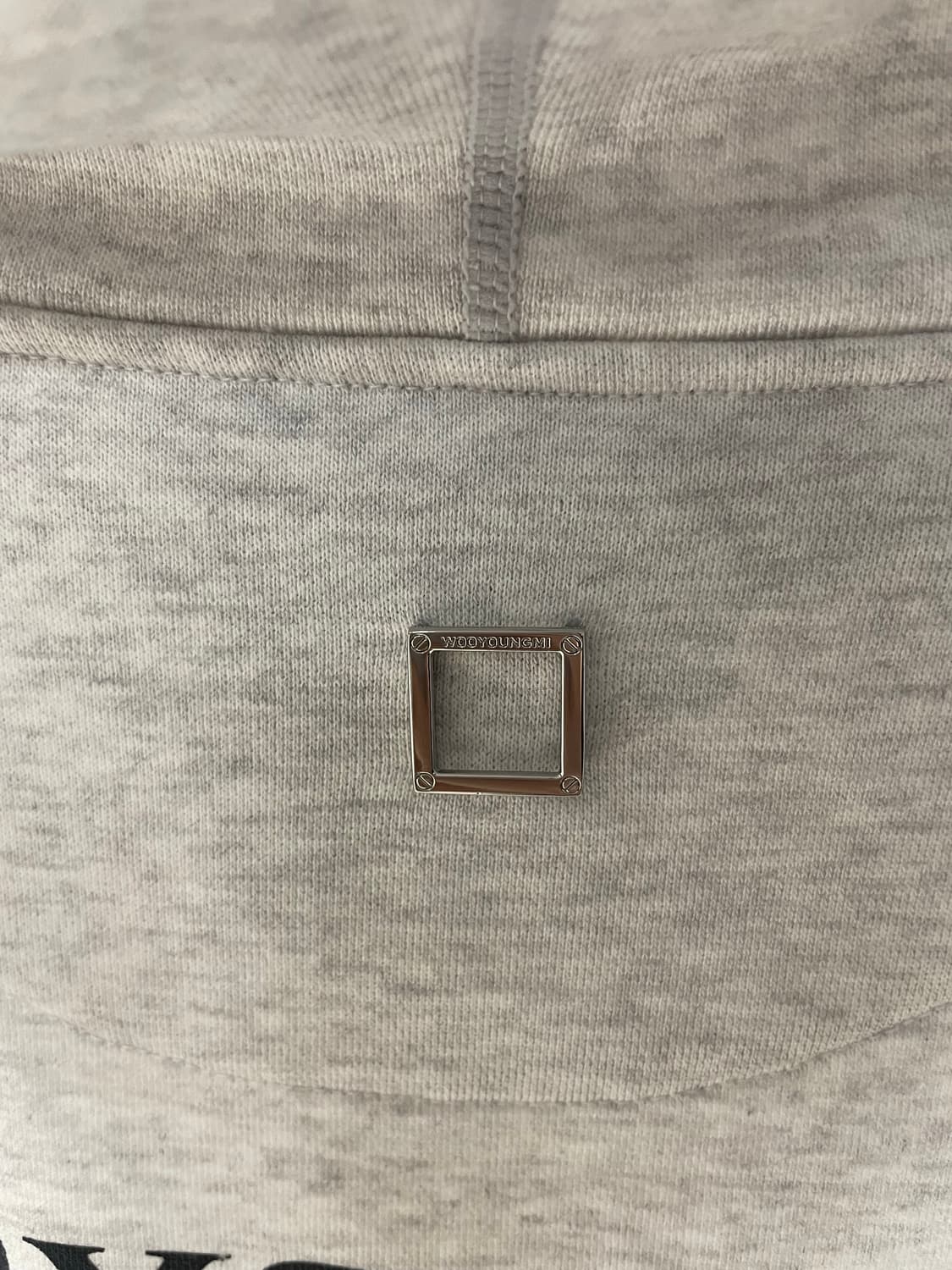 [N+] 우영미 백로고 후드 티셔츠 [52] 상품이미지3