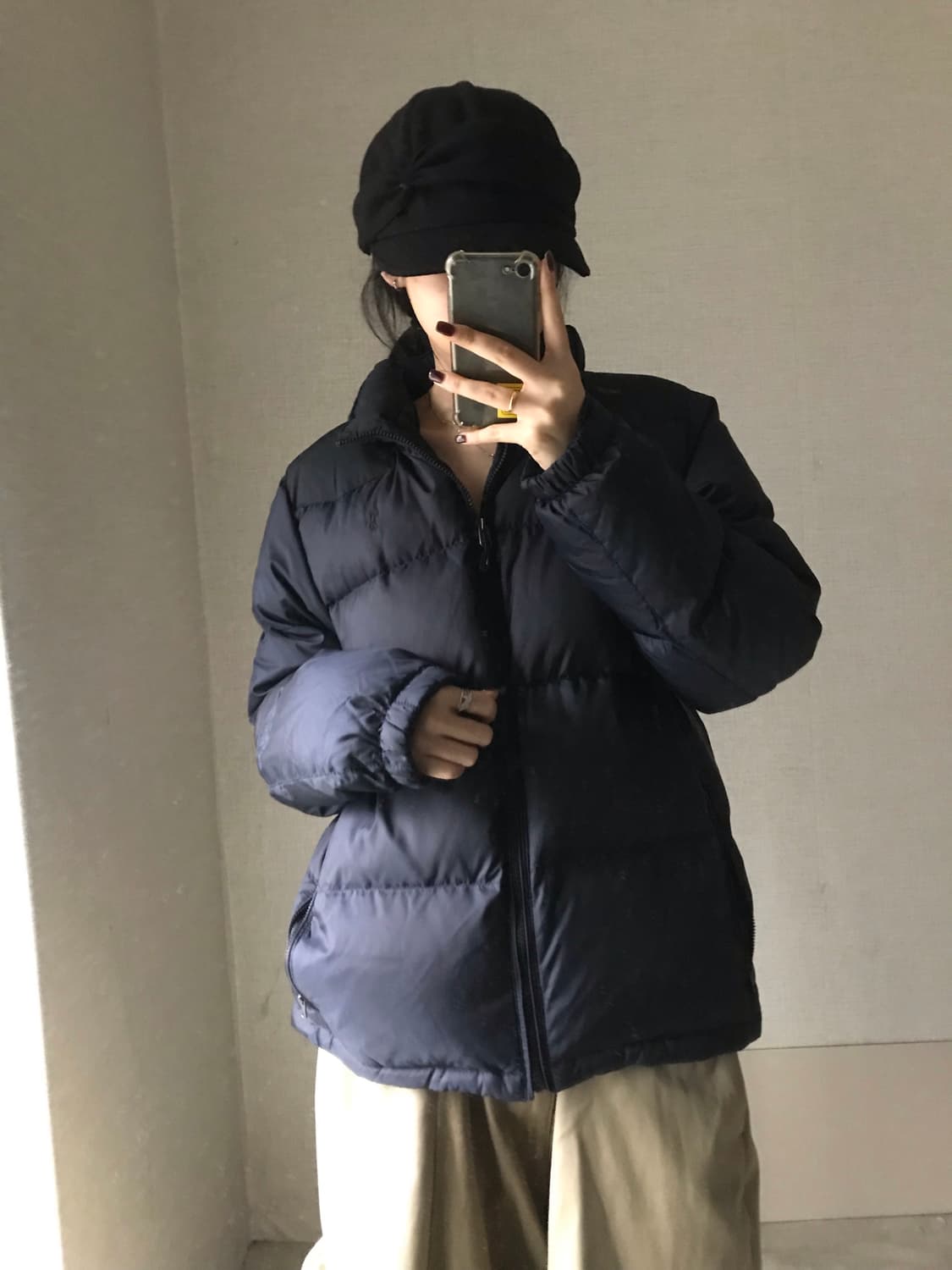 폴로 딥네이비 포니 패딩 상품이미지2