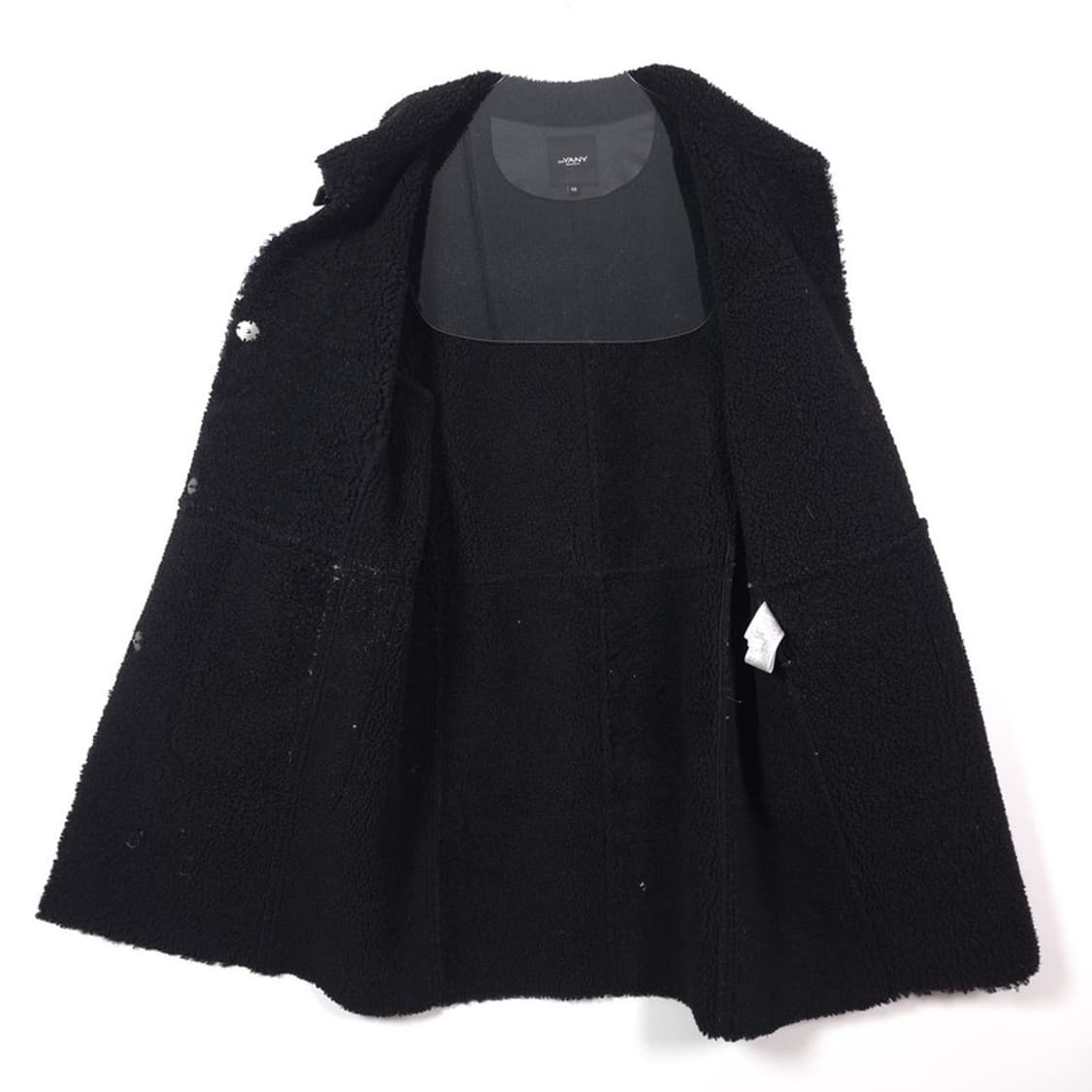 오야니 뉴욕 리얼 램스킨 시어링 무스탕 롱 코트 55 상품이미지5