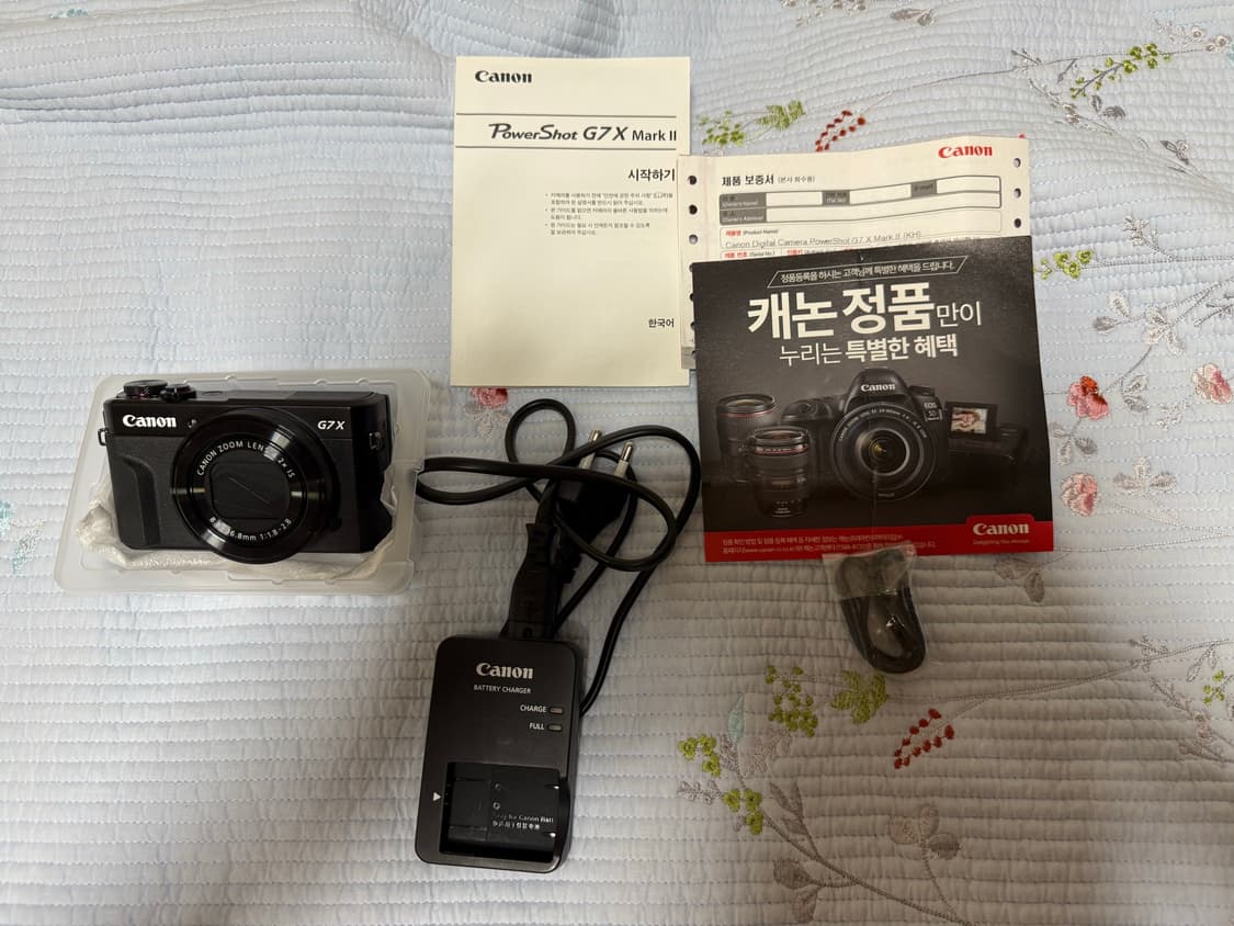 캐논 G7X Mark2 블랙 상품이미지1