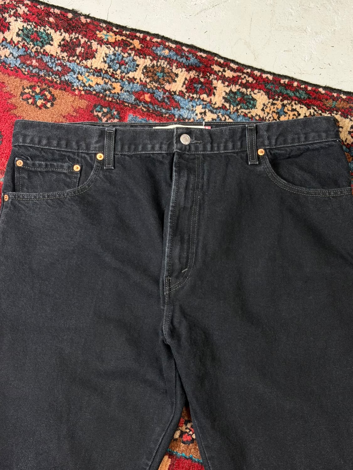 00's 빈티지 리바이스 517 블랙 부츠컷 플레어진 상품이미지6