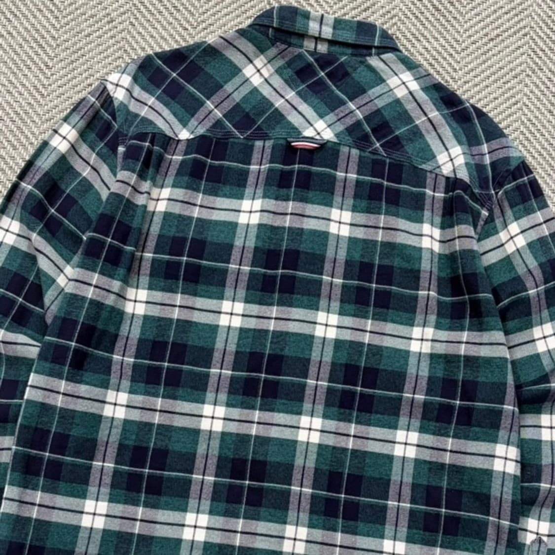 타미힐피거데님 체크 셔츠 v2688 상품이미지4