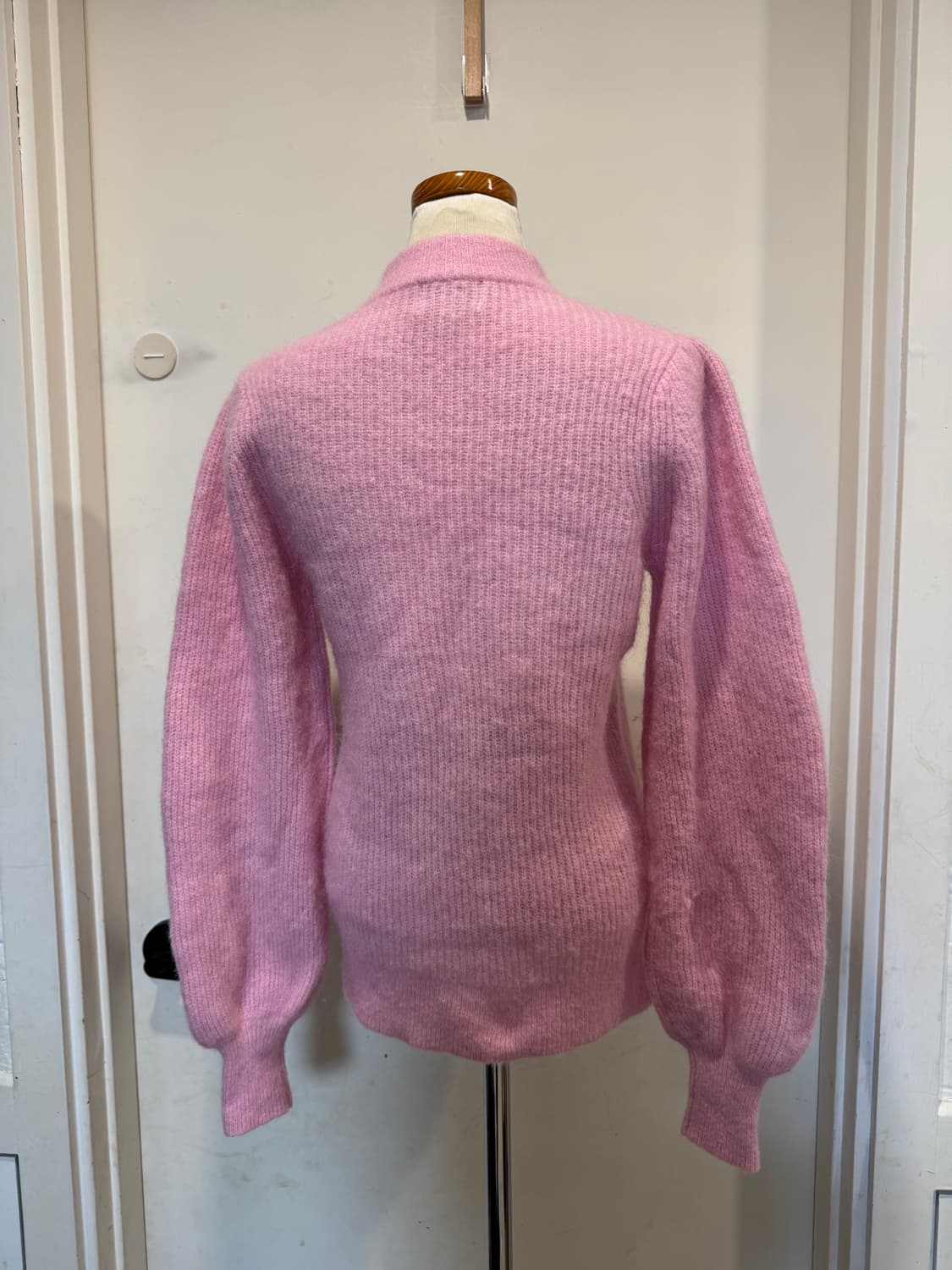 Ganni 가니 울 모크넥 니트  상품이미지4