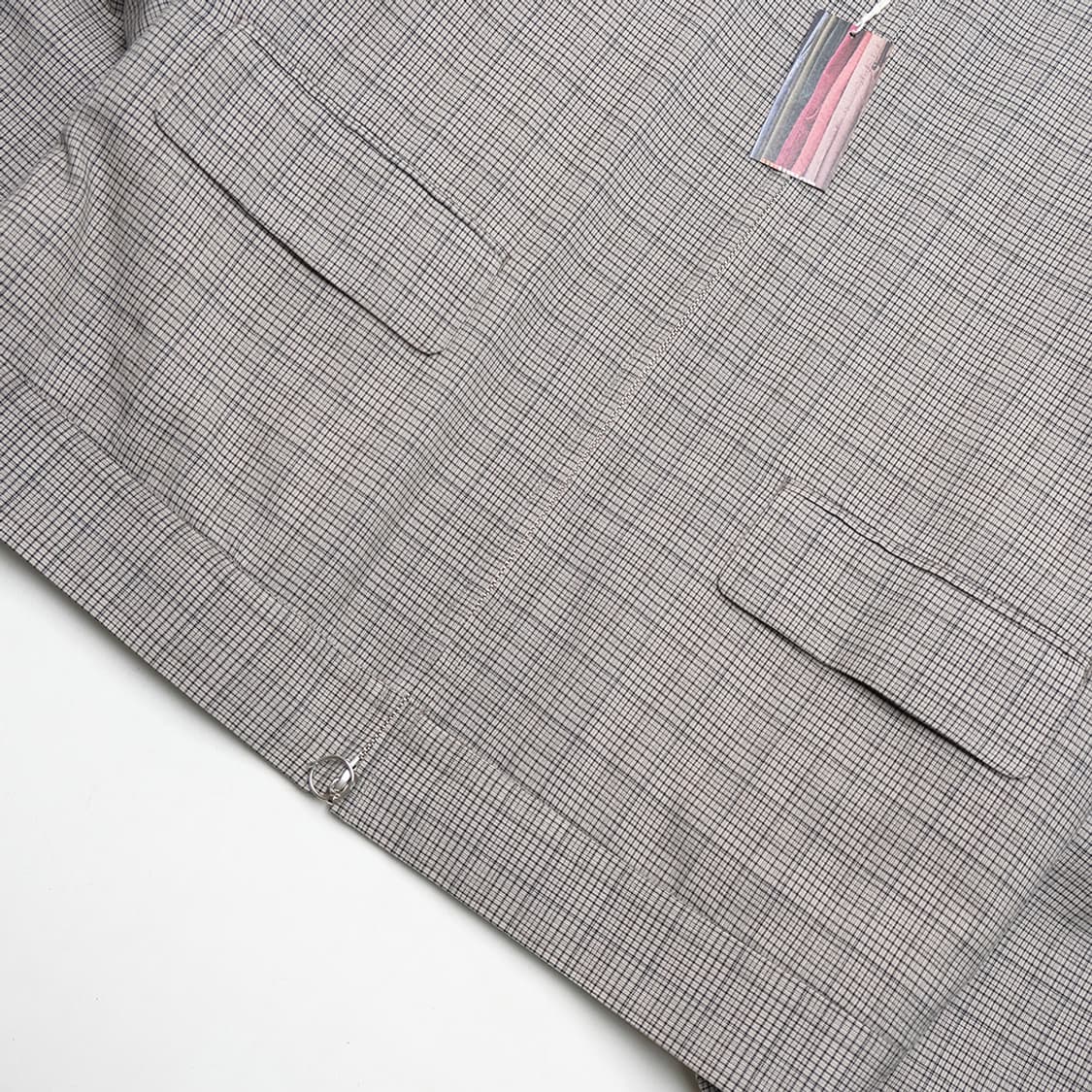 wool tropical zip up blouson 상품이미지3