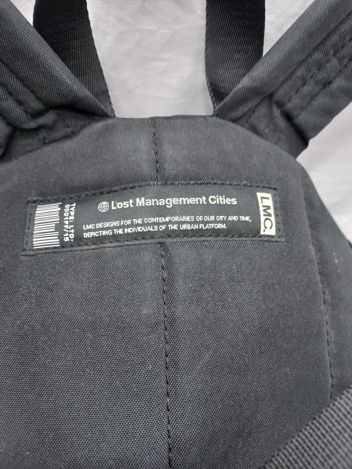 LMC 블랙 백팩 상품이미지2