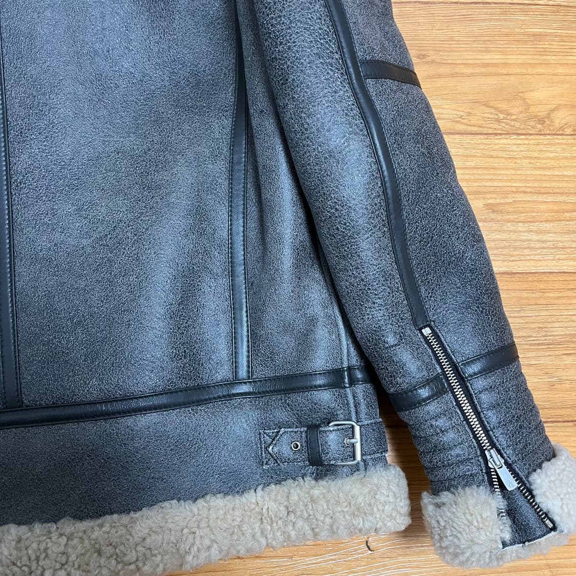 구신흥사 딤스킨 무스탕 양털 가죽자켓 양가죽 상품이미지9