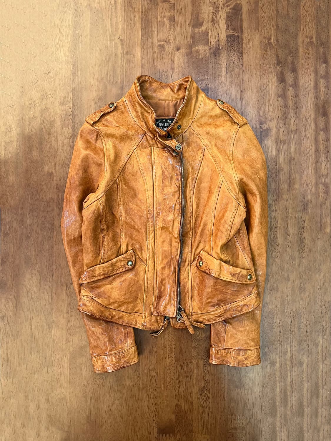 GOA 램 레더 Y2K 가죽 자켓 상품이미지1