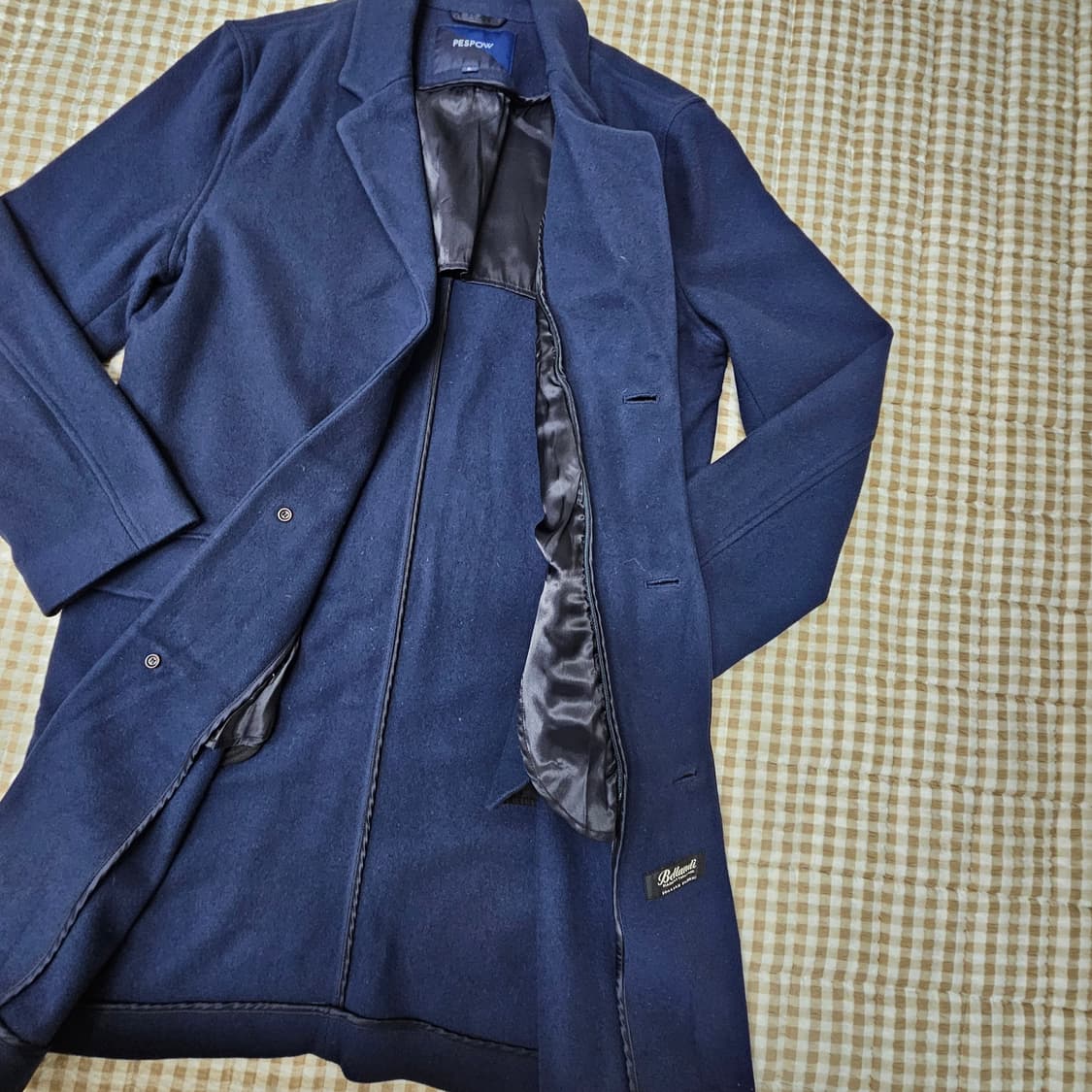 페스포우 롱 코트 자켓 남자100 상품이미지5