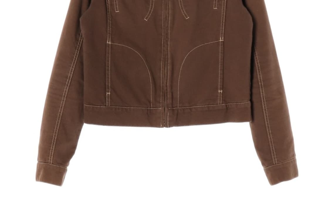 ORIGINAL&GLAMOUR 빈티지 코튼 트러커 자켓 S 상품이미지5