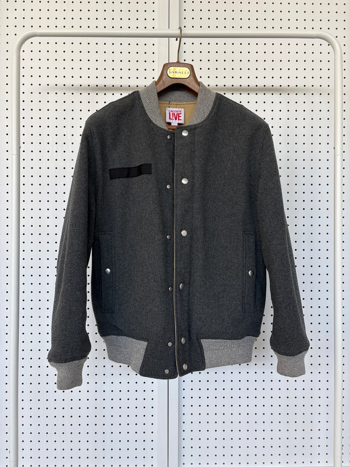 라코스테 라이브 봄버 리버시블 바시티 자켓 M 상품이미지1