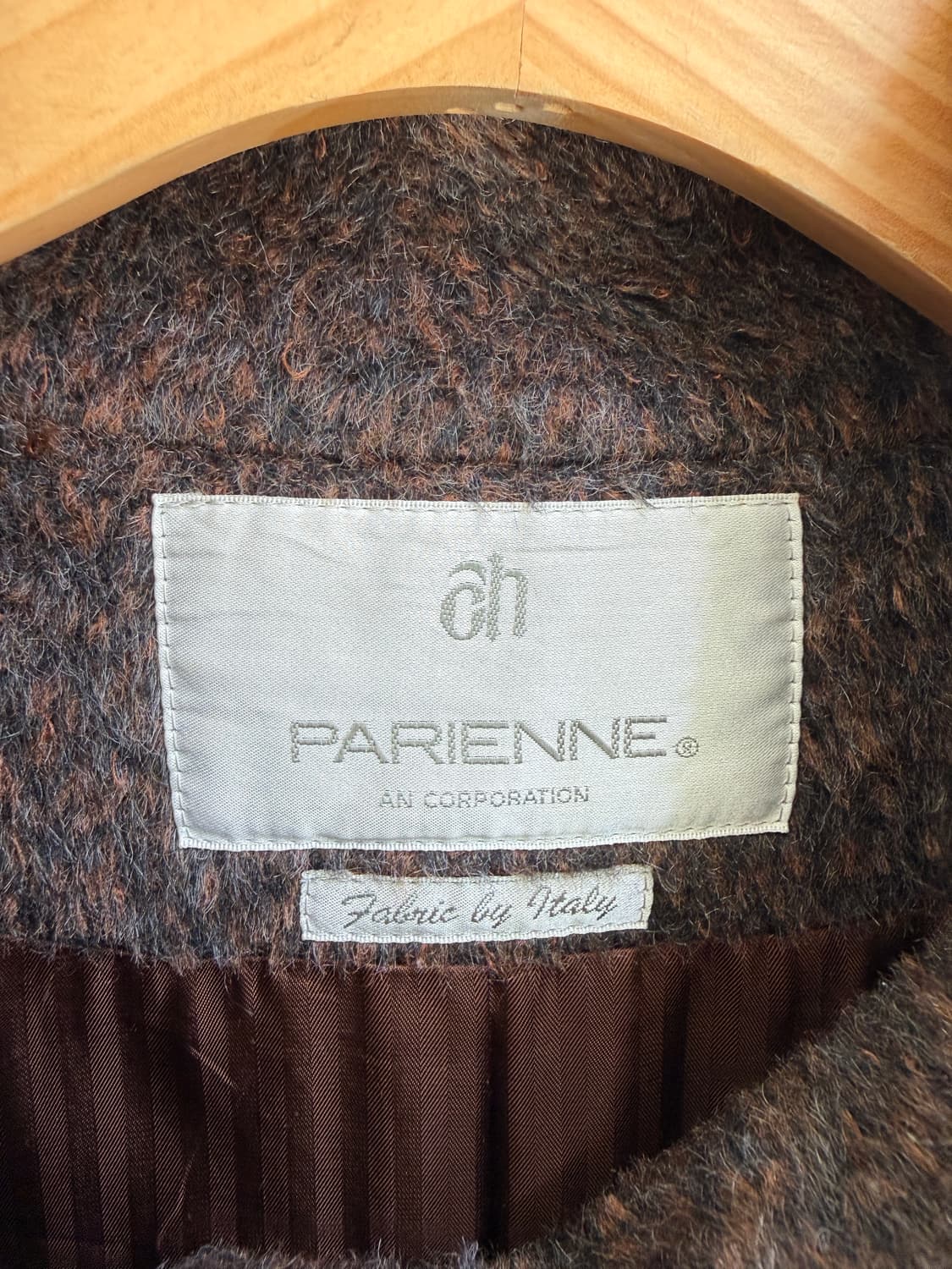 PARIENNE (Made in Japan) 울 모헤어 블렌드 코트  상품이미지6