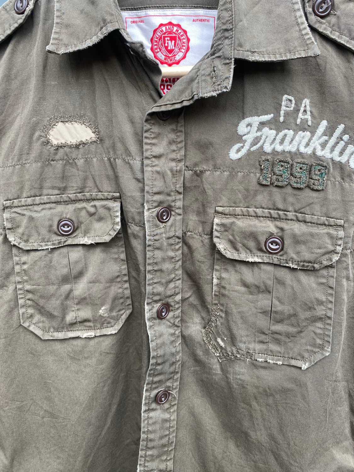 Franklin & Marshall shirt 상품이미지3