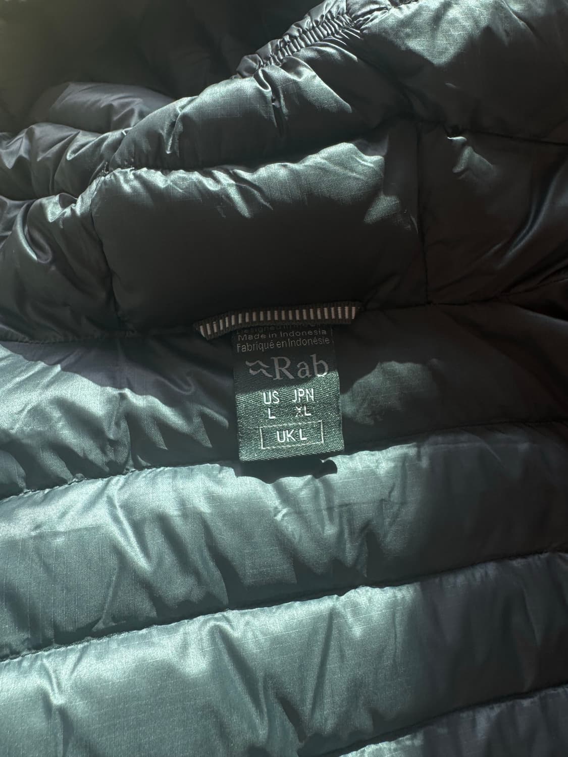 랩 마이크로라이트 알파인 자켓 블랙 L 상품이미지3