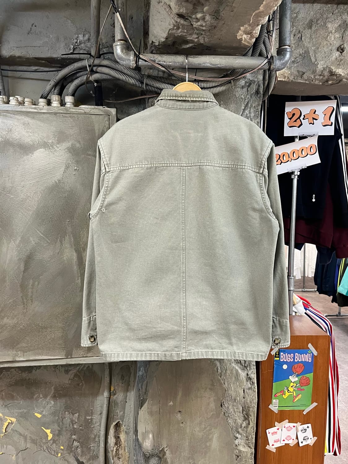 컬럼비아 워크 자켓 라이트카키 M #csz3671 상품이미지2