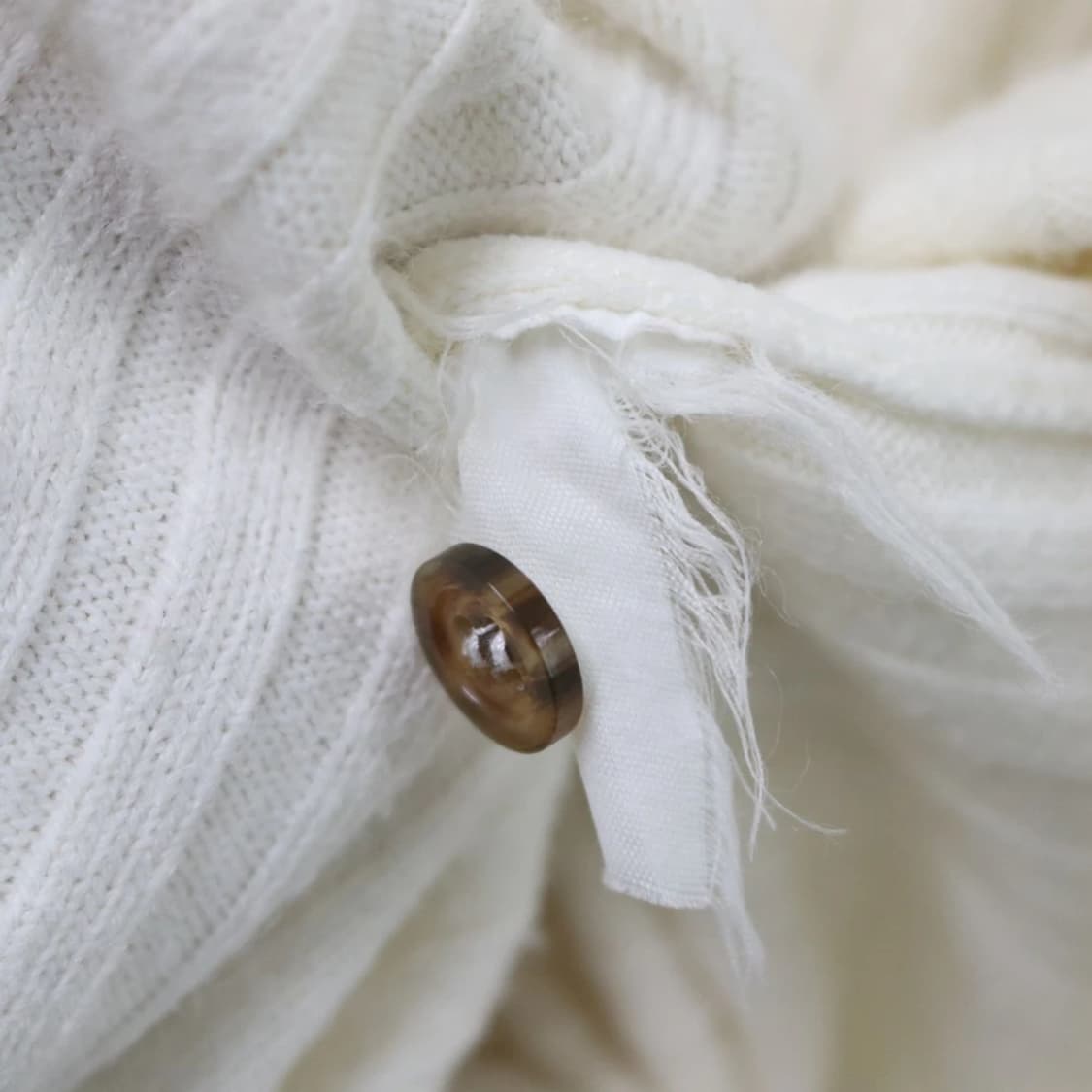 JAYNE CLUB 캐시미어 브이넥 골지 니트 가디건 62402 상품이미지6