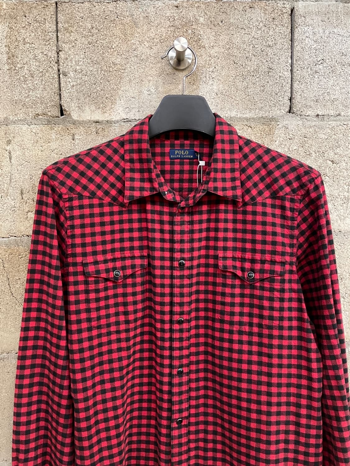 폴로 랄프로렌 체크 웨스턴 셔츠 상품이미지2