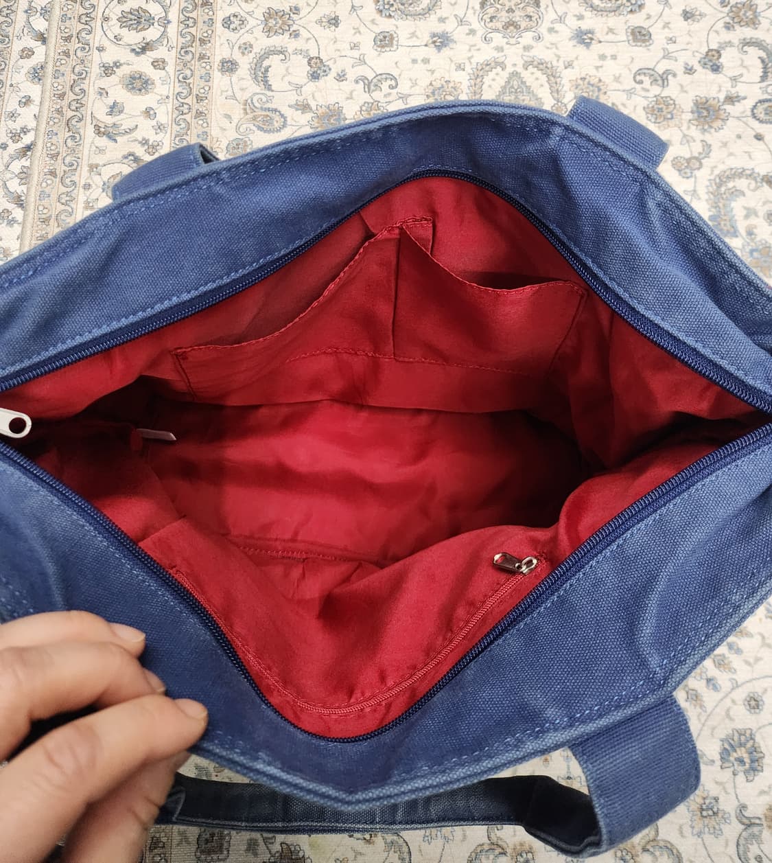 아놀드파머 데님 토트백 성조기 상품이미지4