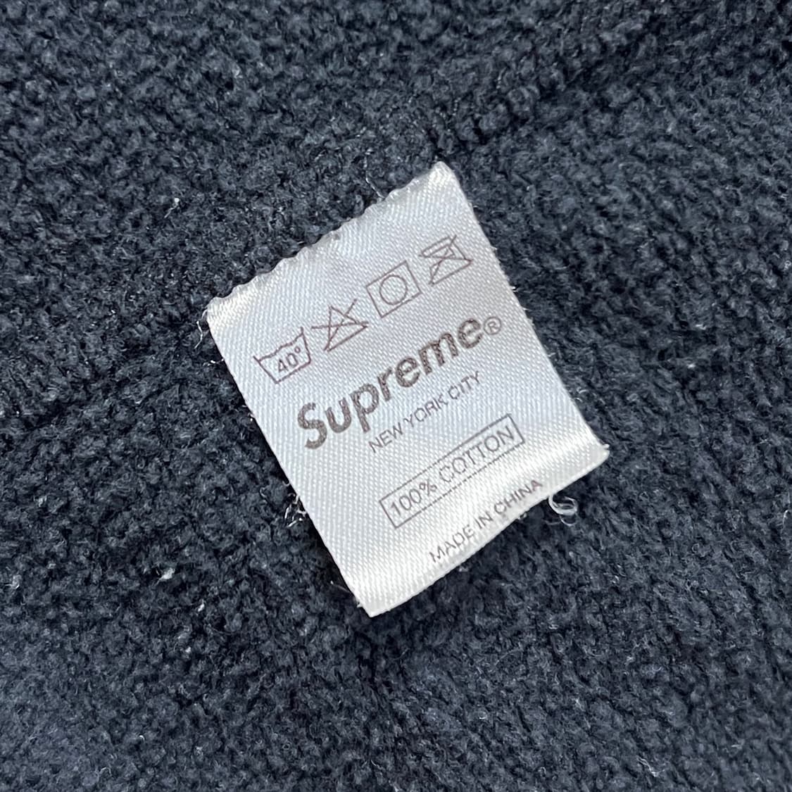 슈프림 08SS 월드 페이머스 백 박스로고 크루넥 블랙 상품이미지8