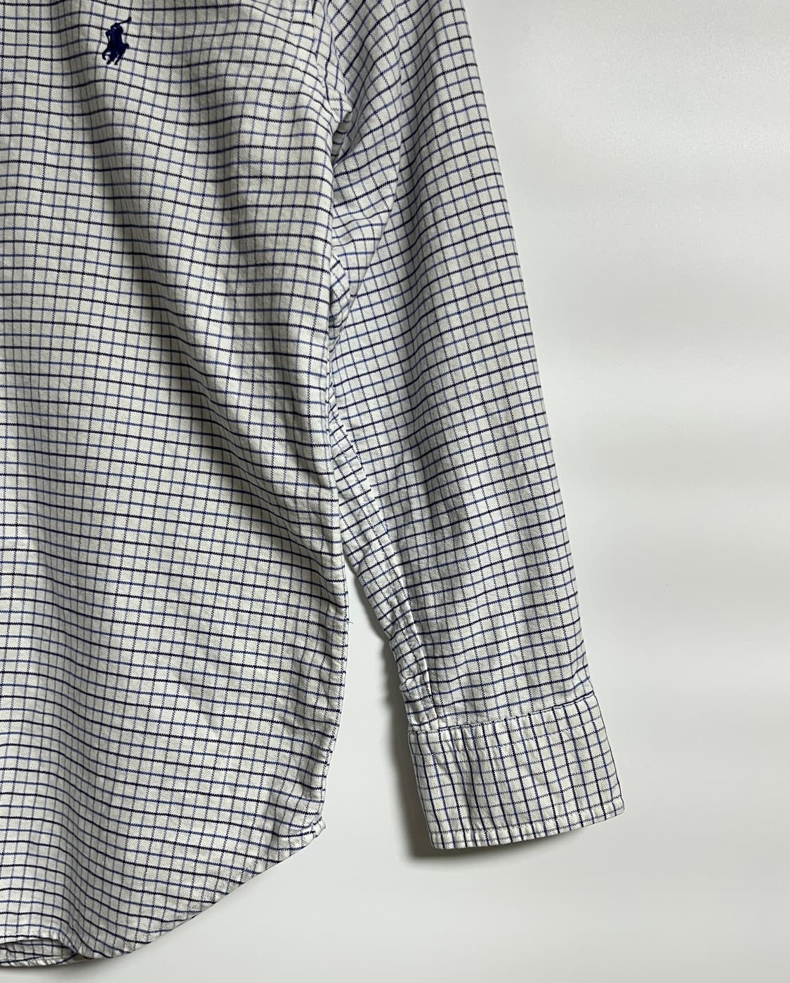 폴로랄프로렌 다탄 체크 크롭 셔츠 남방 8사이즈 상품이미지2