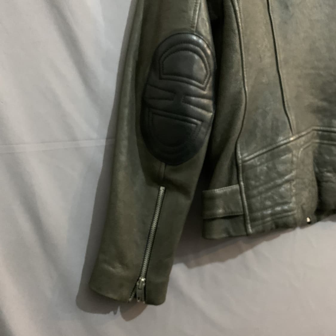 43 산드로 양가죽 바이커 라이더 자켓 상품이미지4