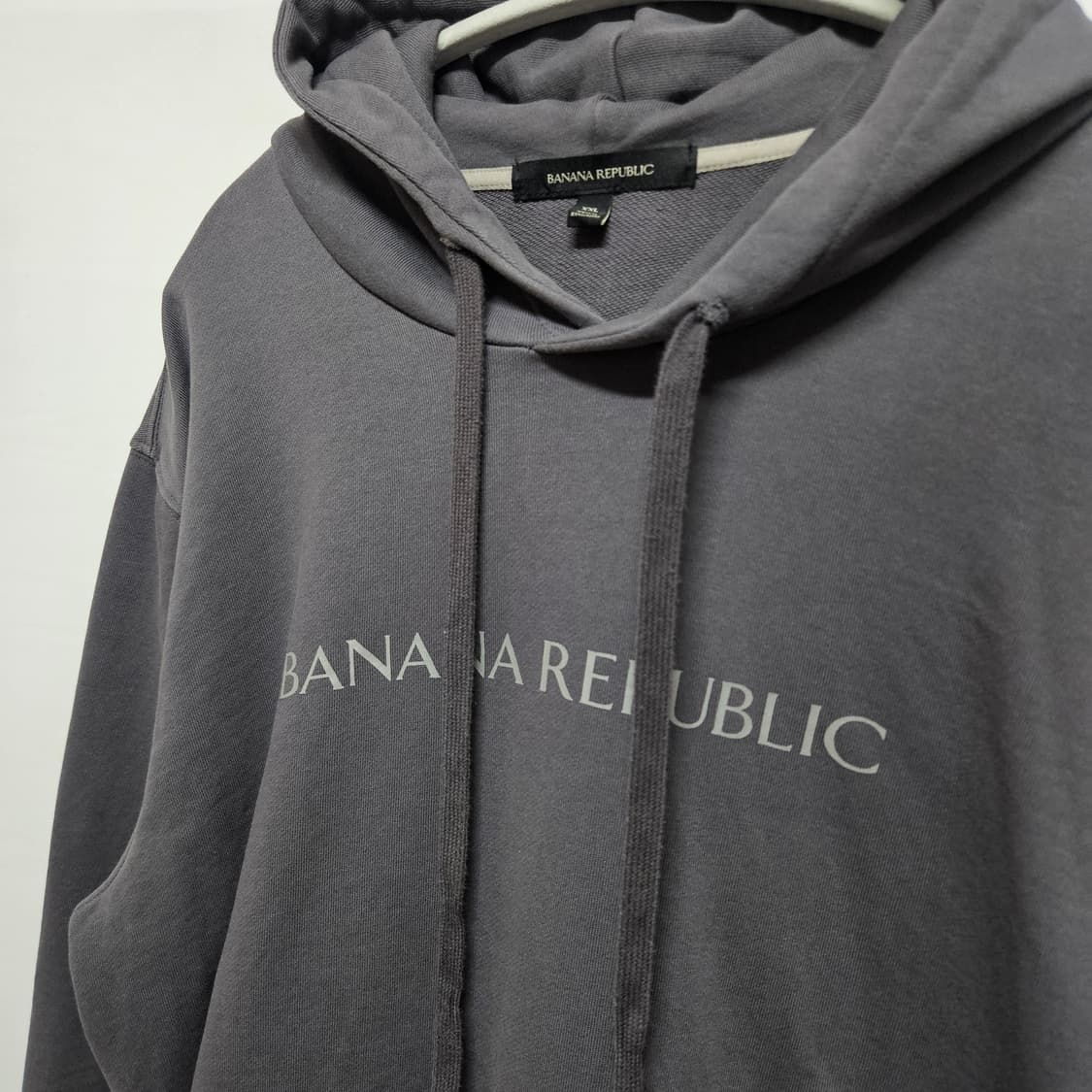 바나나리퍼블릭 로고 후드 티셔츠 XXL 상품이미지2