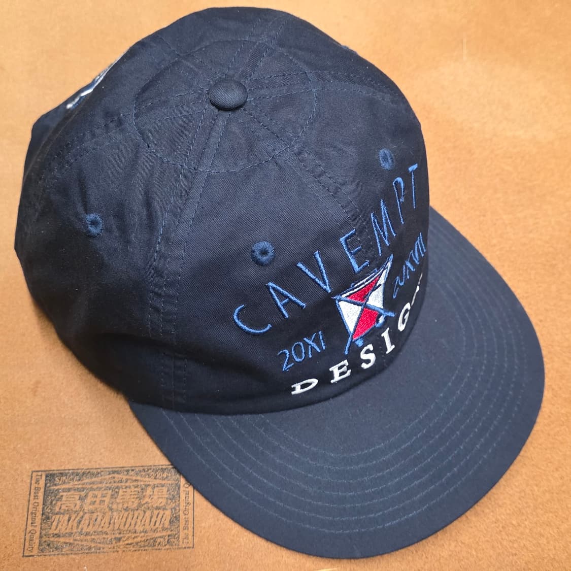 CAVEMPT 6 Panel Cap(navy) 상품이미지4