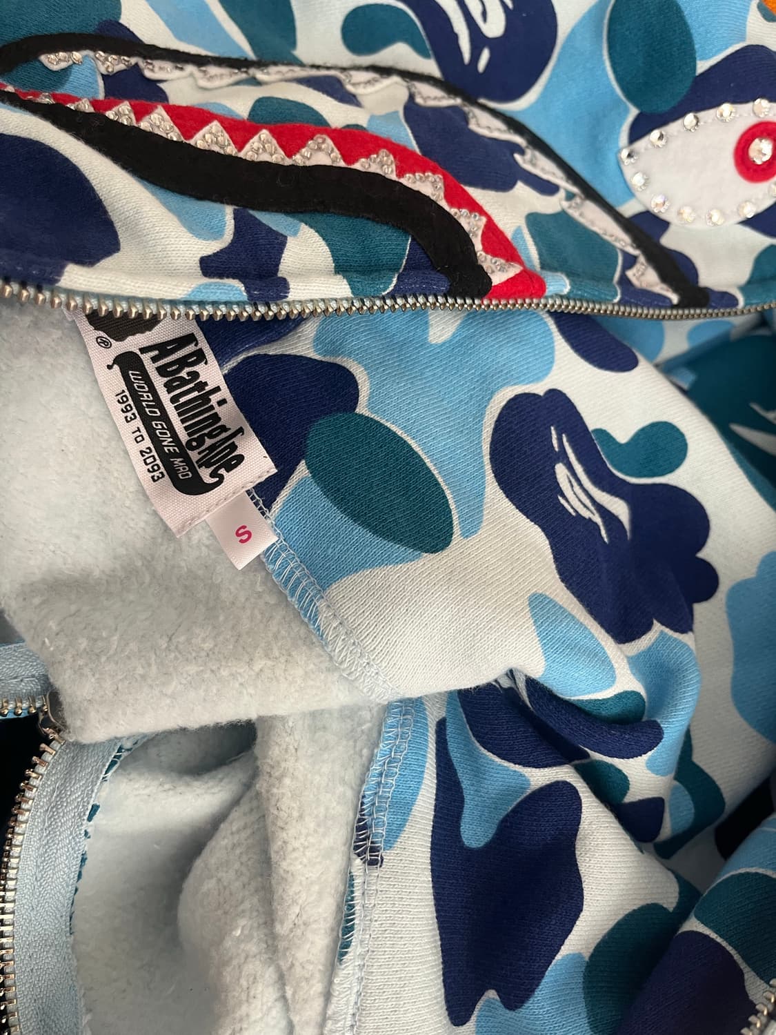 Bape 베이프 크리스탈 후드집업 상품이미지3