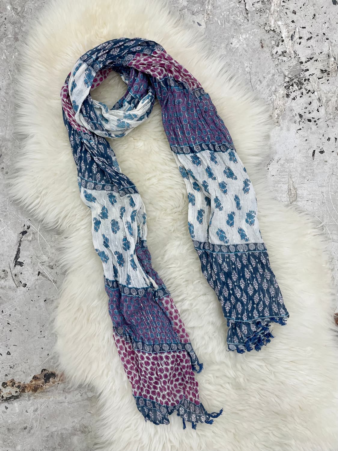 하구미 모리 에스닉 머플러  상품이미지5