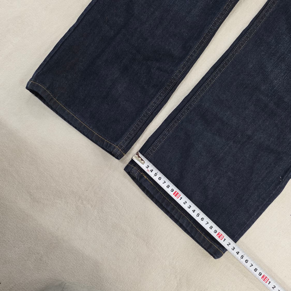 [W38 L32] 새상품 리바이스 504 진청 데님팬츠 1231J 상품이미지9
