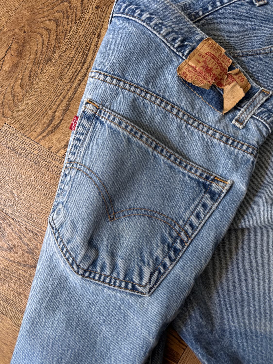 [42]00's 리바이스 517 빈티지 페이딩 플레어진 F48 상품이미지8