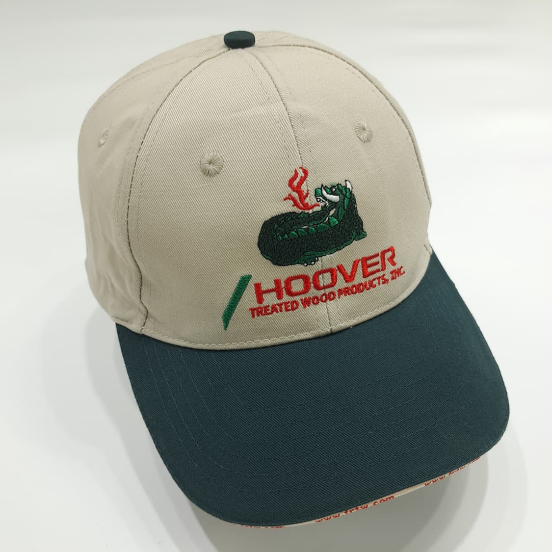 빈티지 00s Hoover 드래곤 자수 투톤 볼캡 P1639 상품이미지2