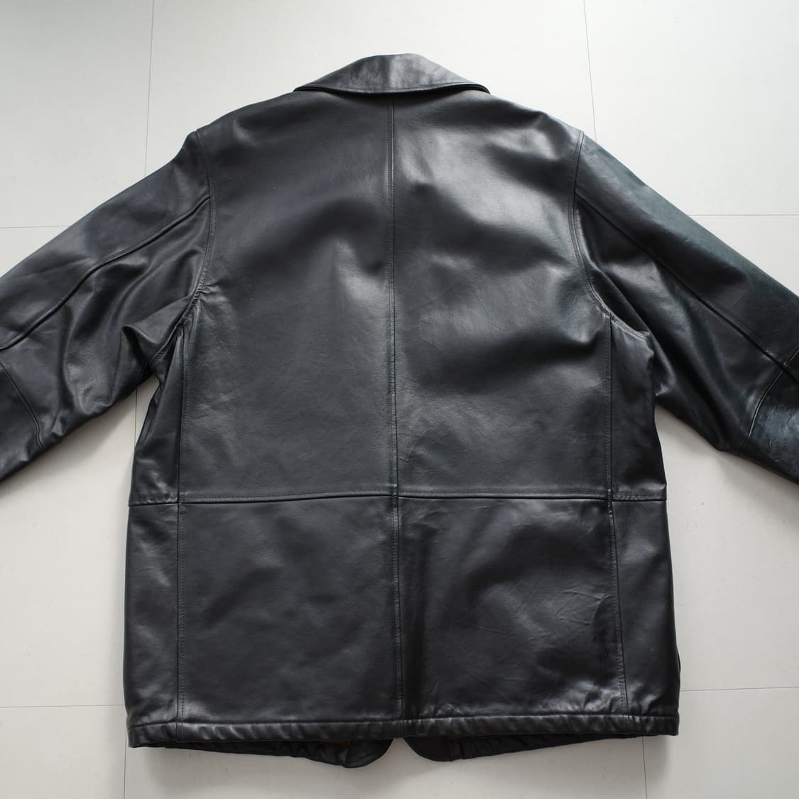 Armani 알마니 아르마니 가죽 레더 코트 상품이미지6