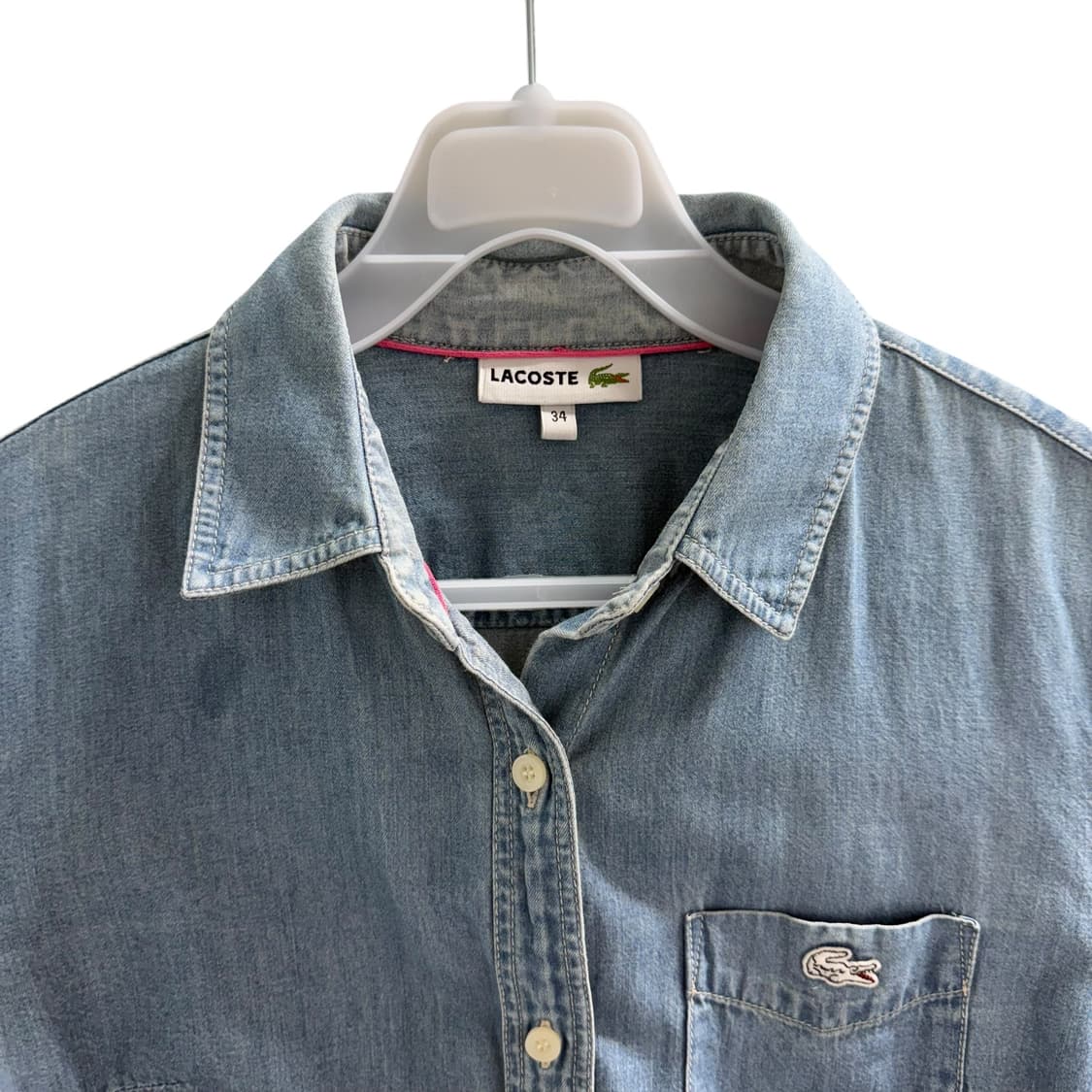 [34] 라코스테 데님 셔츠 상품이미지3