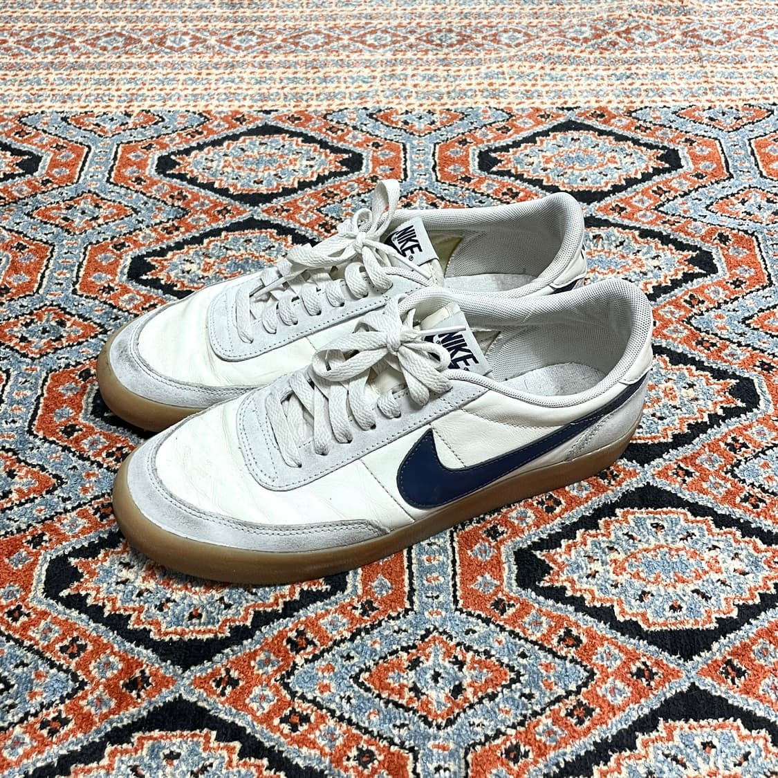 나이키 킬샷 네이비 스우시 운동화 US8 상품이미지2