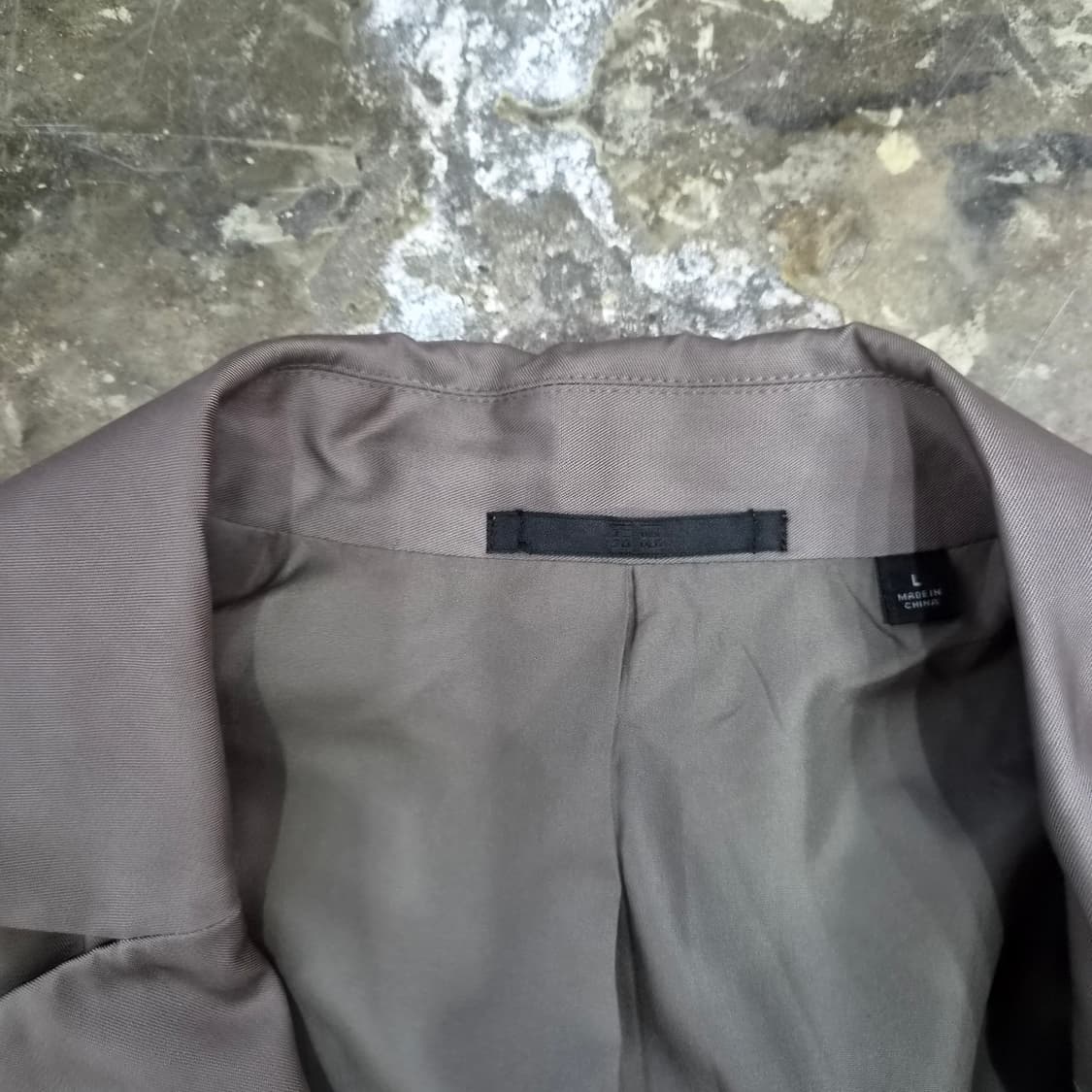 L) 새제품 유니클로 트렌치코트 코트 상품이미지3