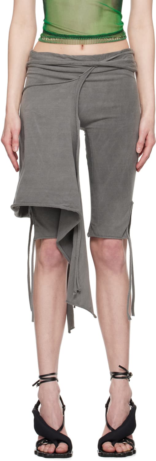 [Xs] 오토링거 랩어라운드 쇼츠 카프리 레깅스팬츠 상품이미지3